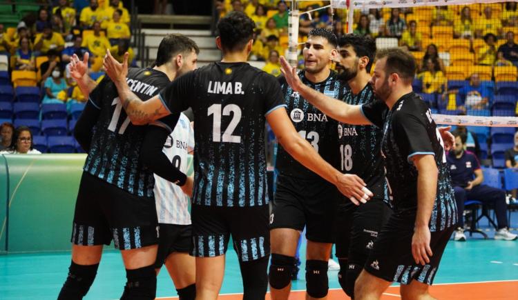 Imagen de Triunfo argentino frente a Chile en el Sudamericano de vóleibol