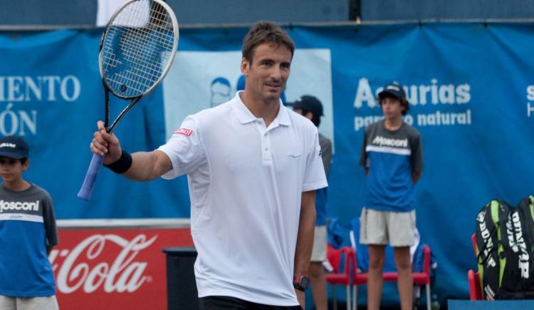 Imagen de La última función de Tommy Robredo en Barcelona