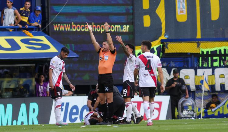 Imagen de La lesión de Meza que encendió las alarmas en River