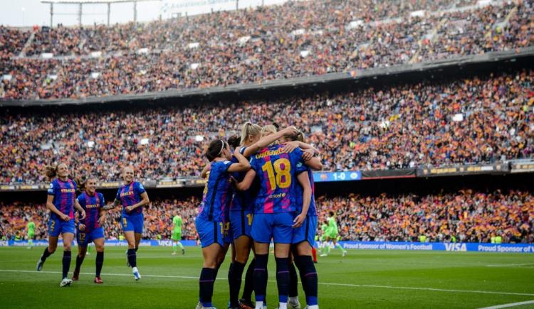 Imagen de El Barça femenino marcó un nuevo récord