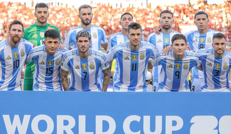 Imagen de La última vez de un jugador de la Liga Profesional en el once titular de Argentina