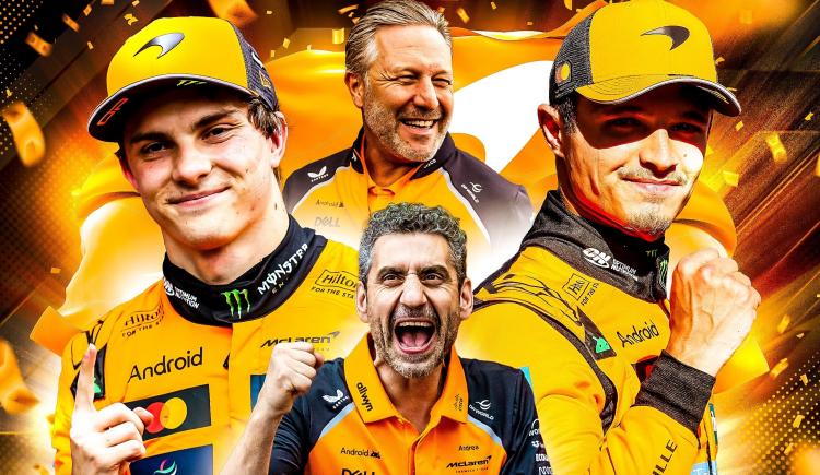 Imagen de Título papaya: McLaren, campeón Mundial de Constructores de la Fórmula 1, a seis fechas del final