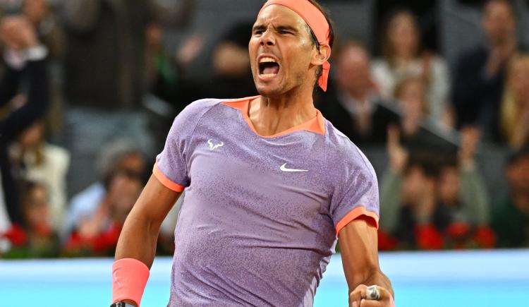 Imagen de El rey sigue vivo: Rafael Nadal venció al 11 del mundo y enfrentará a un argentino en Madrid