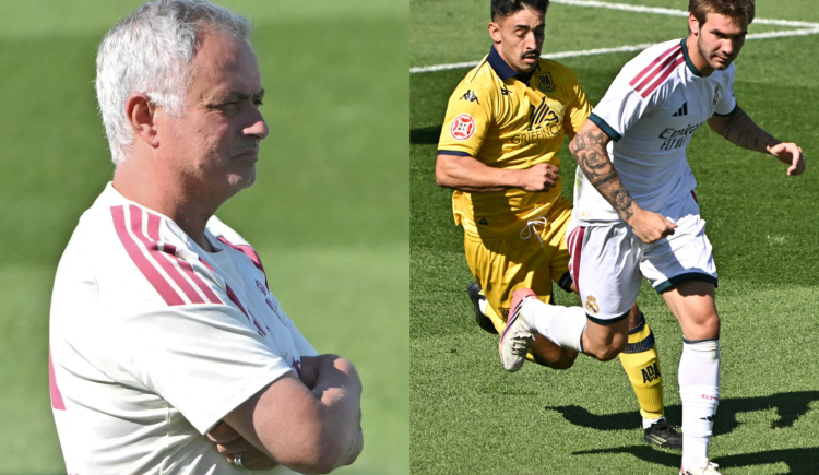 Imagen de Franco Mastantuono aprovechó sus minutos en el primer amistoso de la Era Mourinho