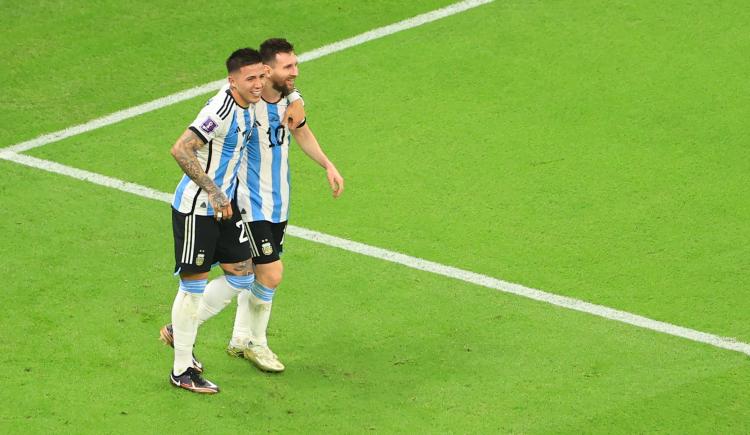 Imagen de Lionel Messi, la renuncia que no fue y la emotiva carta de un adolescente Enzo Fernández