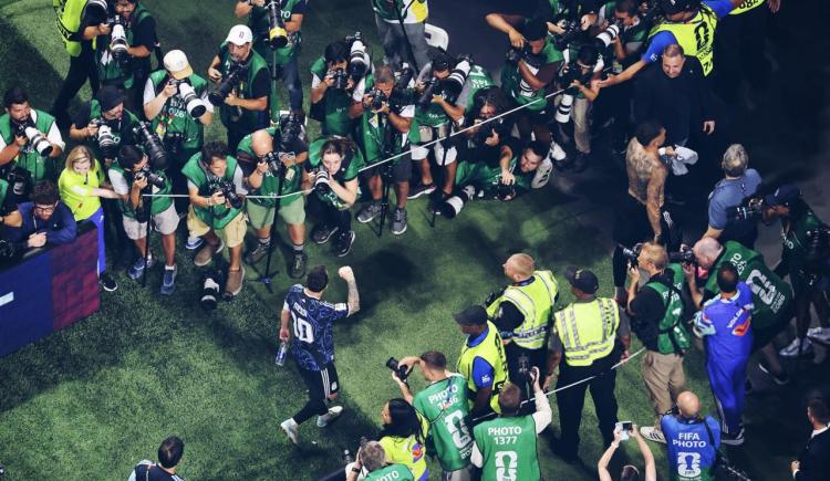 Imagen de Messi se coronó como el rey absoluto de las asistencias mundialistas
