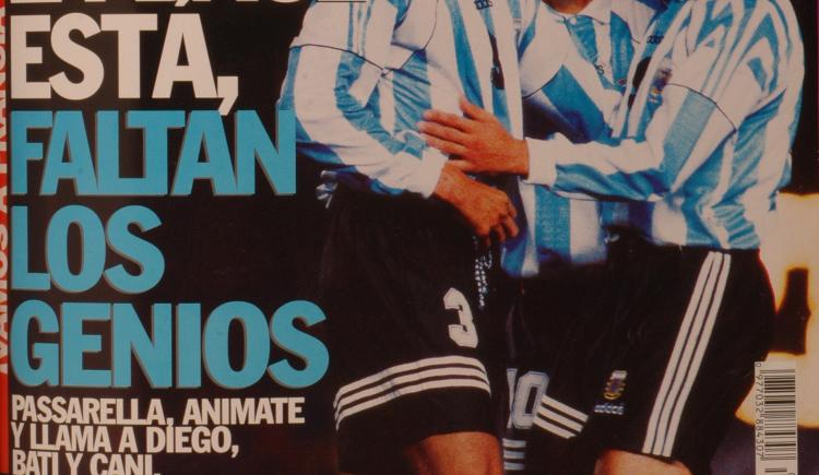 Imagen de 22 de julio de 1997, Se armaba la Selección