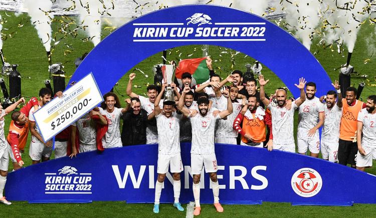 Imagen de Túnez se quedó con la Copa Kirin tras golear a Japón por 3 a 0