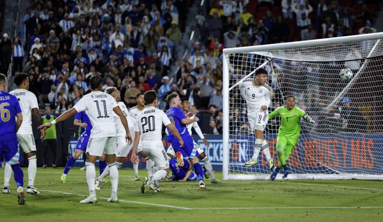 Imagen de Mac Allister marcó el 2-1 de la Selección Argentina