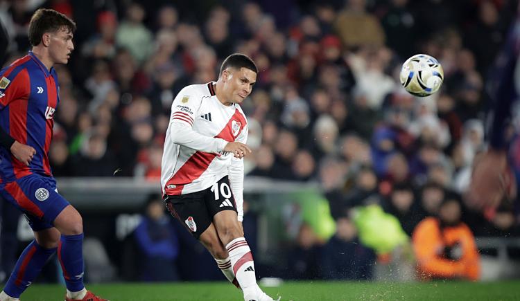 Imagen de Las primeras sensaciones de Juanfer Quintero en su vuelta a River