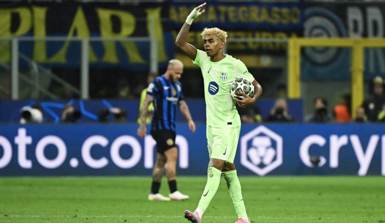 Imagen de Otro récord para Lamine Yamal en la Champions League