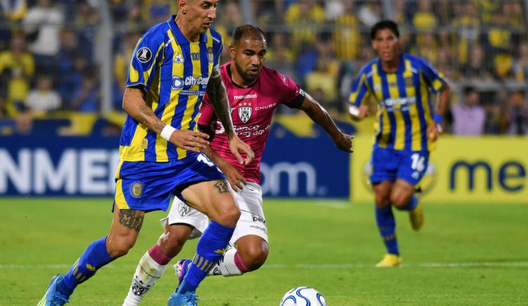 Imagen de En la vuelta de Di María a la Libertadores, Rosario Central no pudo quebrar el cero ante Independiente del Valle