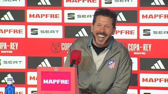 Imagen de La broma viral del Cholo Simeone previo al clásico con Real Madrid