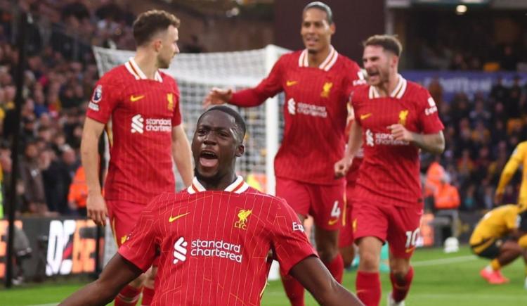 Imagen de Con Alexis Mac Allister de titular, Liverpool ganó y es único líder de la Premier League