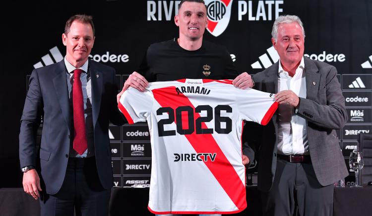 Imagen de Franco Armani renovó hasta 2026: "Quiero retirarme en River"