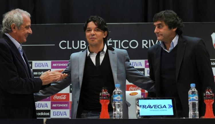 Imagen de GALLARDO, A 7 AÑOS DE SU PRESENTACIÓN COMO TÉCNICO DE RIVER