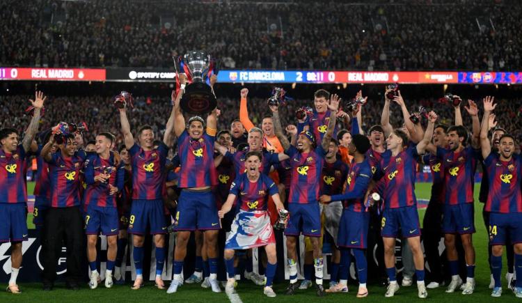Imagen de Cuántas veces se consagró un campeón en un partido de liga entre Real Madrid y Barcelona