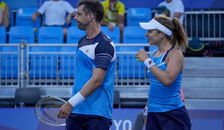 Imagen de TOKIO 2020: ZEBALLOS Y PODOROSKA SE DESPIDIERON EN SU DEBUT EN EL DOBLE MIXTO