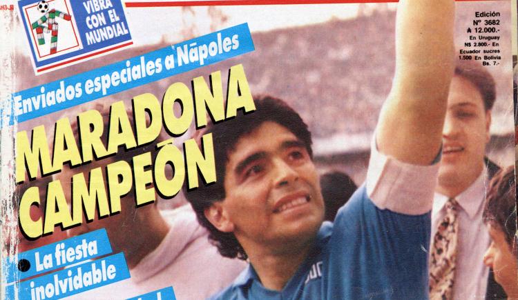 Imagen de Napoli campeón después de 33 años: así fue la última gran gesta de Diego Maradona en Italia