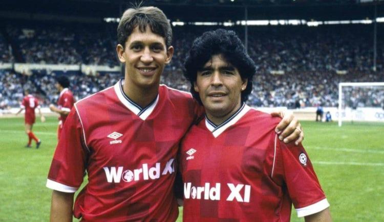 Imagen de LA INCREÍBLE ANÉCDOTA DE LINEKER SOBRE MARADONA