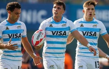 Imagen de Invictos: Los Pumas 7's clasificaron primeros a cuartos de final del Seven de Dubai