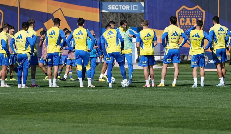 Imagen de Boca y una lista con buenas y malas noticias para jugar ante Racing