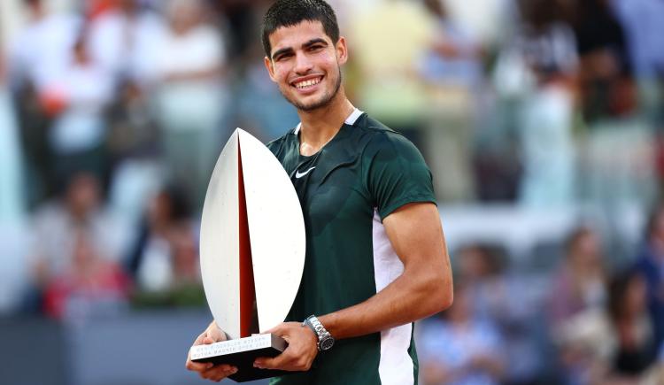 Imagen de Carlitos Alcaraz, imparable: aplastó a Zverev y se consagró en Madrid