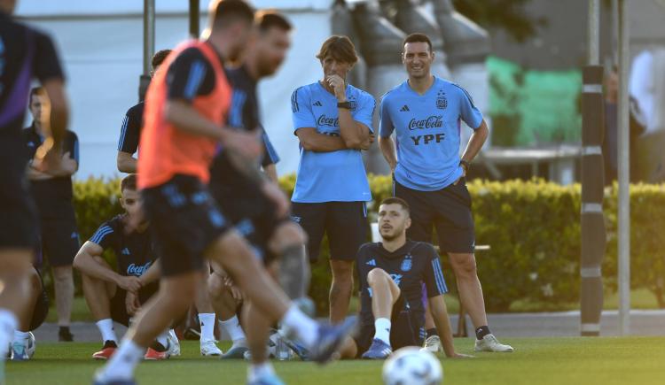 Imagen de Lionel Scaloni y las saludables dudas a causa de la abundancia