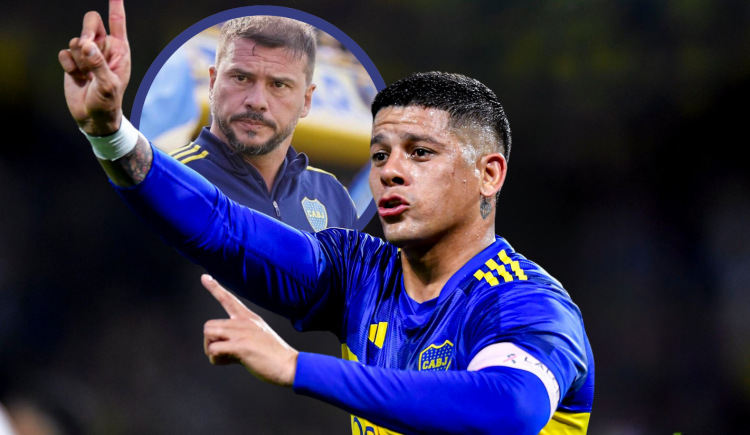 Imagen de Lo confirmó Marcos Rojo: Mariano Herrón será el DT de Boca por el resto del torneo