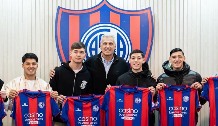 Imagen de Quienes son los seis juveniles que blindó San Lorenzo