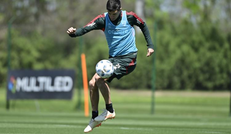 Imagen de Con la vuelta de Nacho Fernández, los concentrados de River ante Tigre