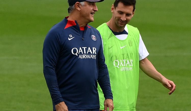 Imagen de Christophe Galtier se desligó de la suspensión de Lionel Messi