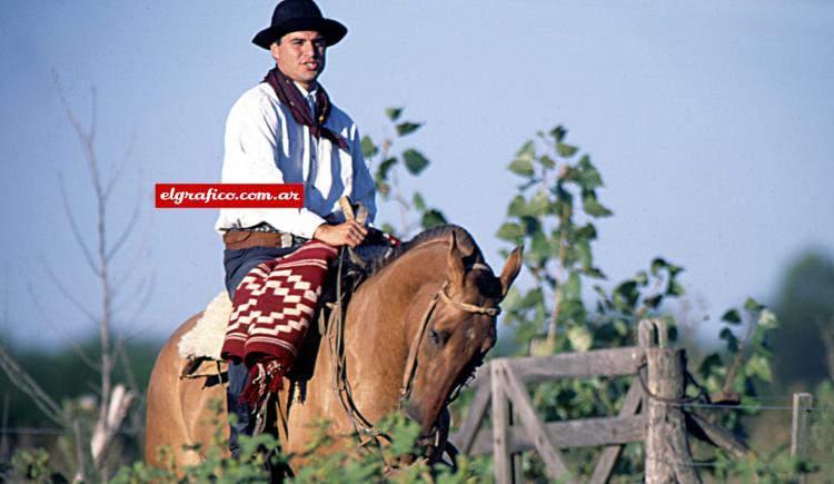 Imagen de 1995. Vélez tiene un patrón