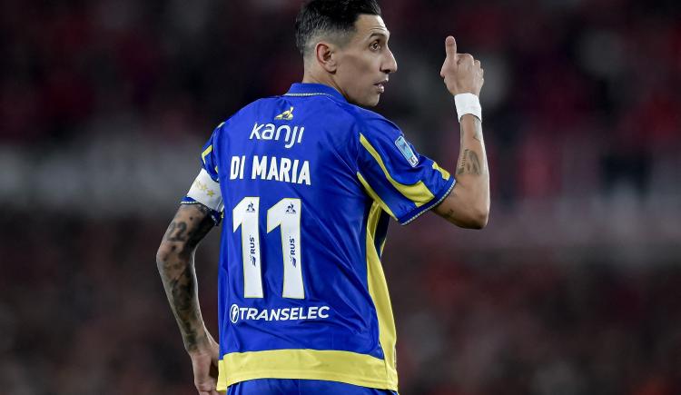 Imagen de Ángel de fuego: Di María no ocultó su calentura tras la eliminación de Central