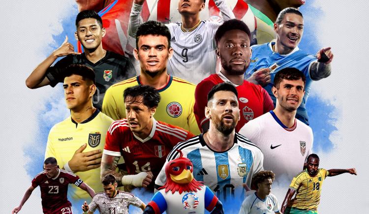 Imagen de Todos los historiales de la Copa América 2024