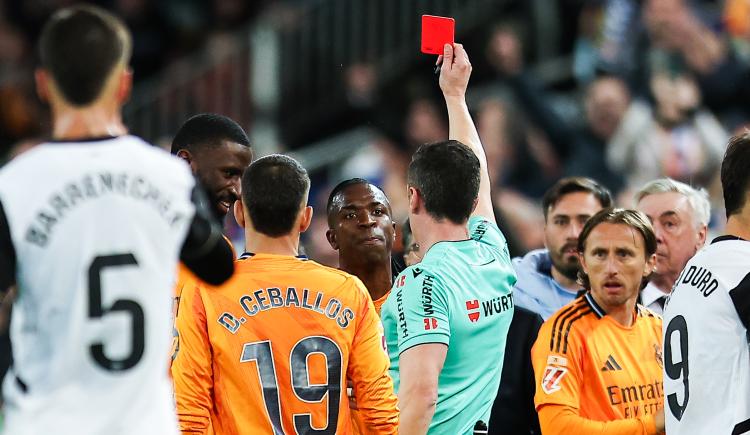 Imagen de Polémica en España por la sanción a Vinicius Jr.