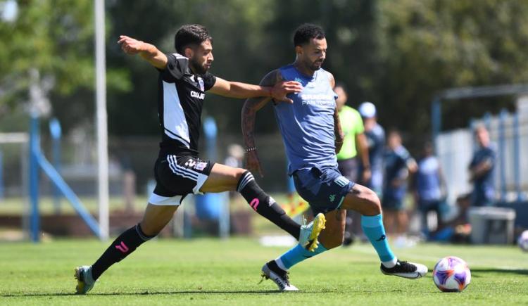 Imagen de Edwin Cardona convirtió en el empate de Racing y Colo Colo