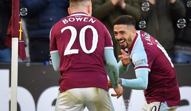 Imagen de WEST HAM SALTÓ AL CUARTO PUESTO DE LA PREMIER LEAGUE