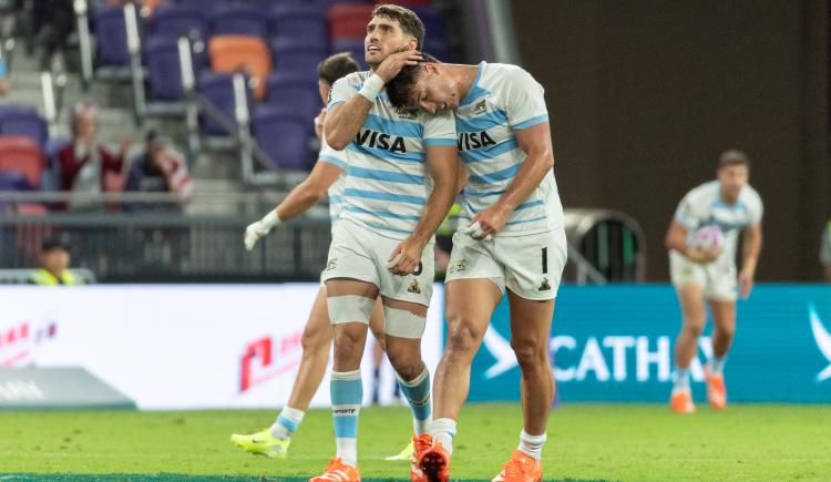 Imagen de Los Pumas 7s se clasificaron a los cuartos de final de Hong Kong