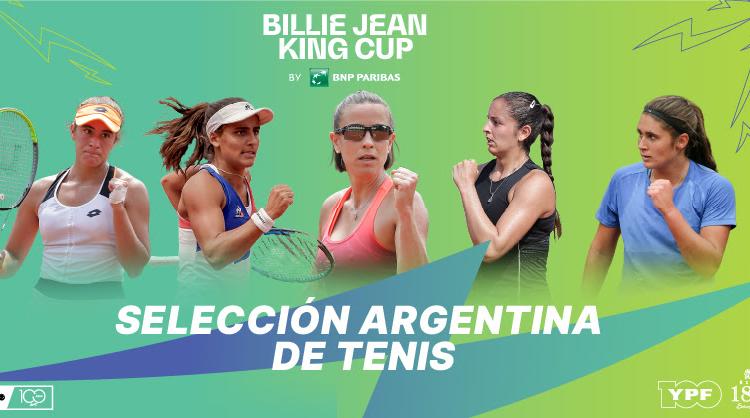 Imagen de Argentina ya tiene equipo para la Billie Jean King Cup