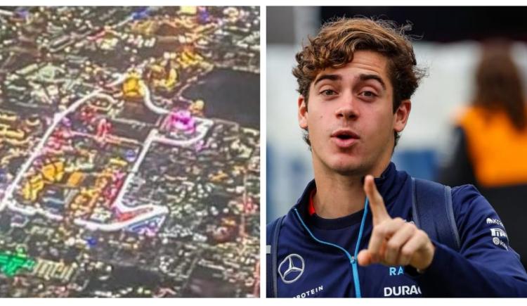 Imagen de Las Vegas: cómo es el circuito callejero que según Colapinto parece "un chancho al revés"