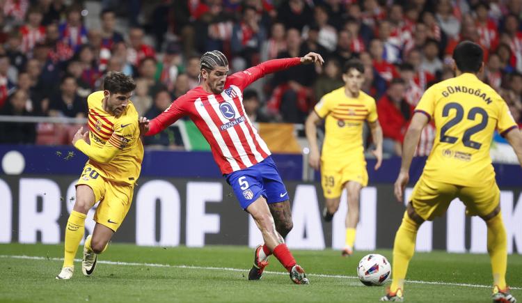Imagen de Con un error de Rodrigo De Paul, Atlético de Madrid tropezó ante Barcelona
