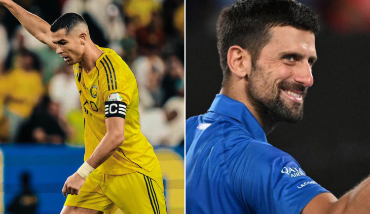 Imagen de De leyenda a leyenda: el cruce de halagos entre Novak Djokovic y Cristiano Ronaldo