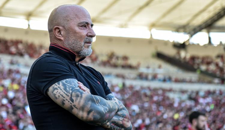 Imagen de Flamengo no pudo con el último del Brasileirao y Sampaoli estalló