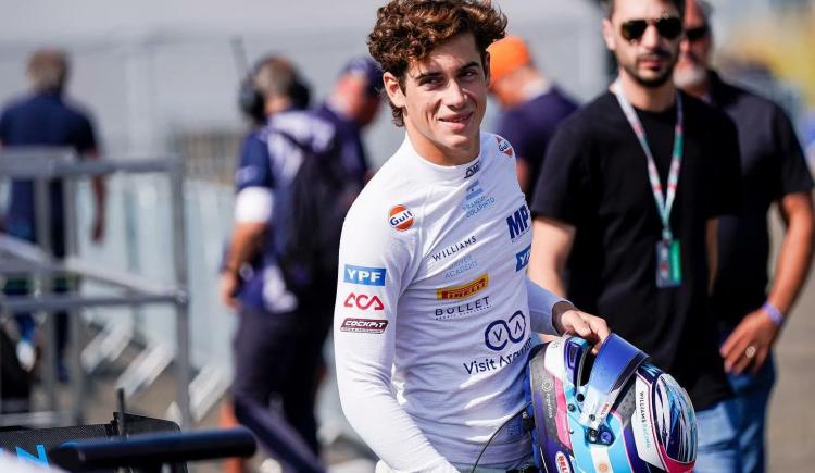 Imagen de Franco Colapinto probará un auto de Fórmula 1 en Abu Dhabi