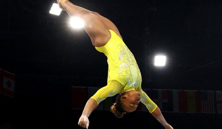 Imagen de Rebeca Andrade, la piedra preciosa de Brasil en los Juegos Olímpicos