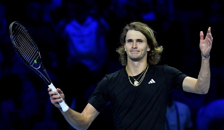 Imagen de Zverev sorprendió a Alcaraz en su debut en el ATP Finals