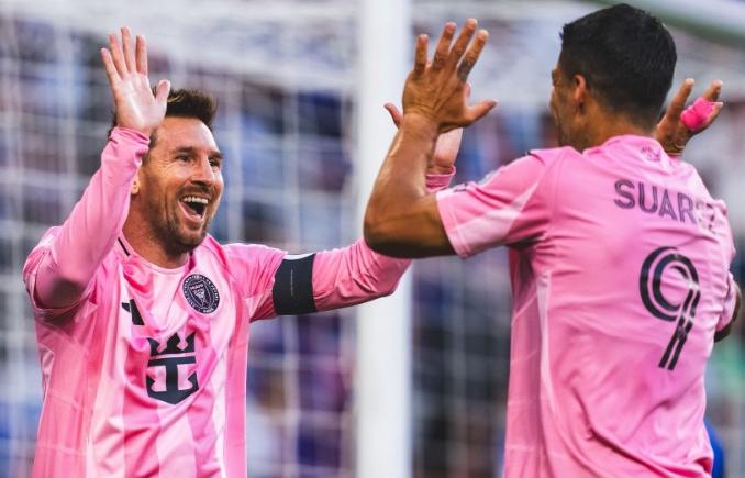 Imagen de Lionel Messi brilla con un doblete en una jornada histórica de la MLS que destruyó todos los registros