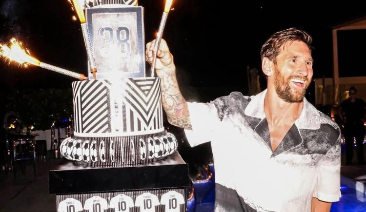 Imagen de Cómo fue la fiesta de cumpleaños de Lionel Messi