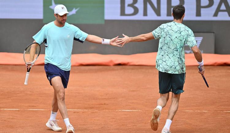 Imagen de Zeballos y Granollers dieron un paso más en la defensa de Roland Garros